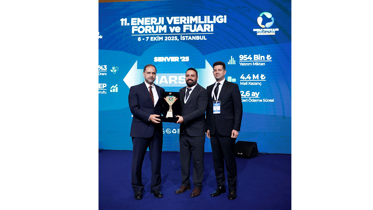 Marsa’nın “Tesis İçinde Buhar Verimliliği” projesine ödül Marsa’nın “Tesis İçinde Buhar Verimliliği” projesine ödül